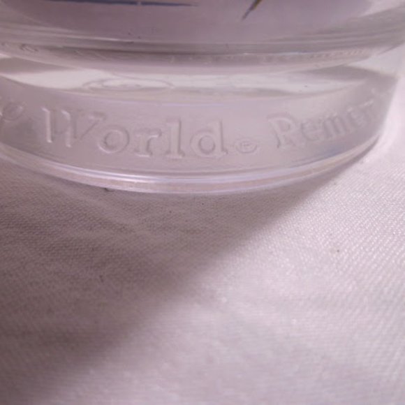 Walt Disney World Mickey Mouse Glass 25th Anniversary Remember The Magic Vintage - Picture 5 of 10